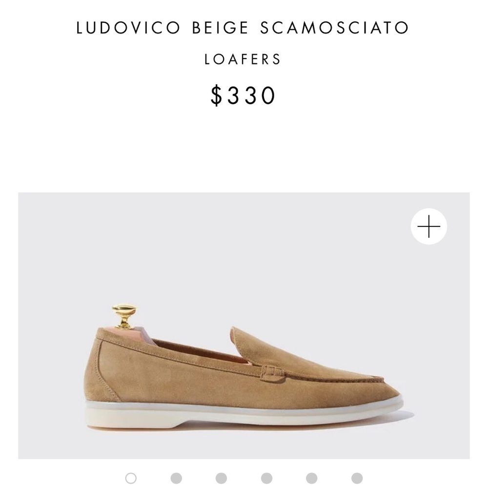 Men’s scarosso suede loafers - Picture 5 of 8